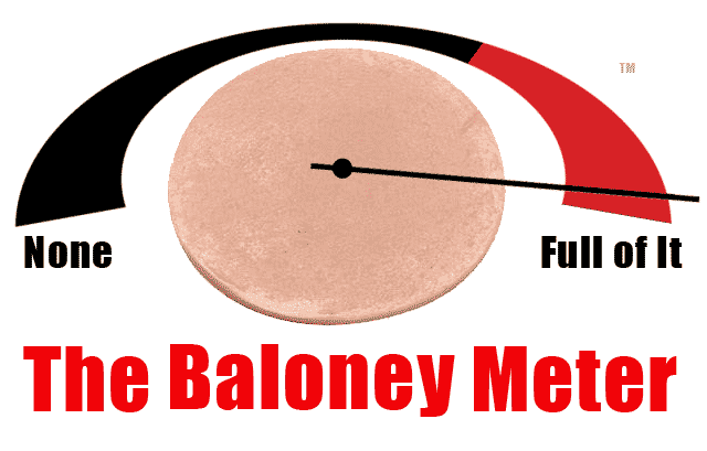 Baloney meter