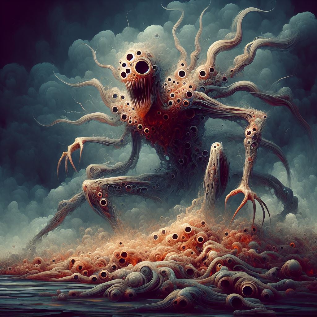 Bizarre disturbing