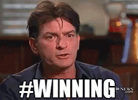 Charlie sheen win