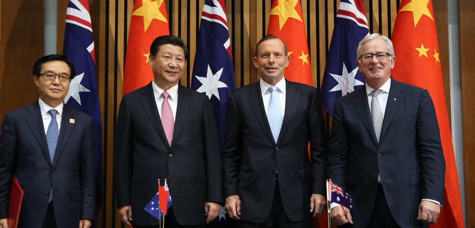 China Australia Relations 2014