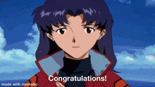 Congratulations evangelion