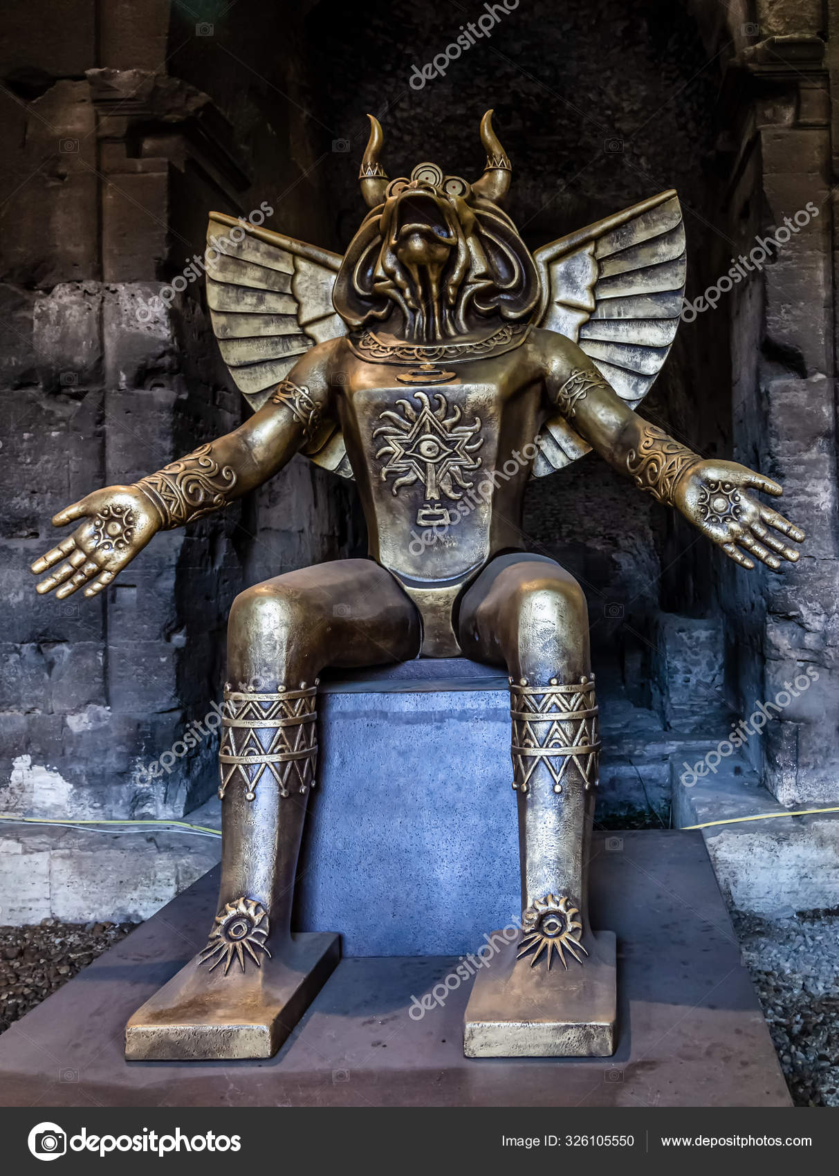 Depositphotos 326105550 stock photo rome italy december 2019 statue