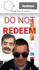 Do not redeem dont redeem