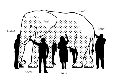 Elephant and the blind