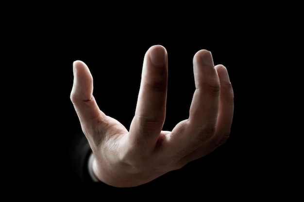 Empty hand isolated black background 1024307 4575 4206154017