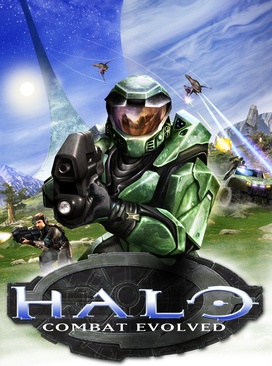 Halo   Combat Evolved XBox version   box art