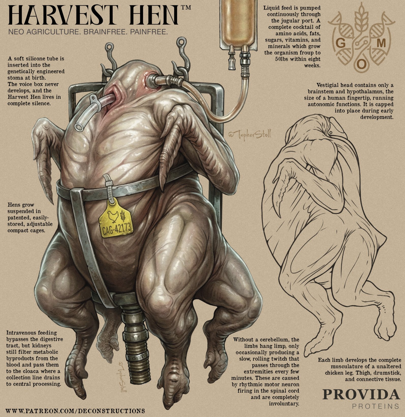 Harvest hen
