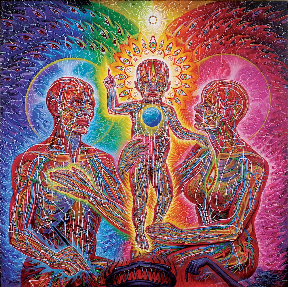 Holy family 2007 alex grey