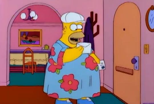 Homer simpson muumuu 3810824222