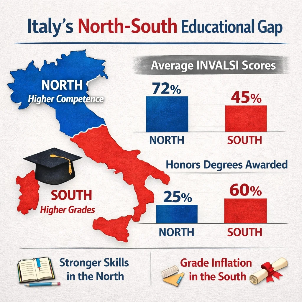 Italys North South Educational Gap