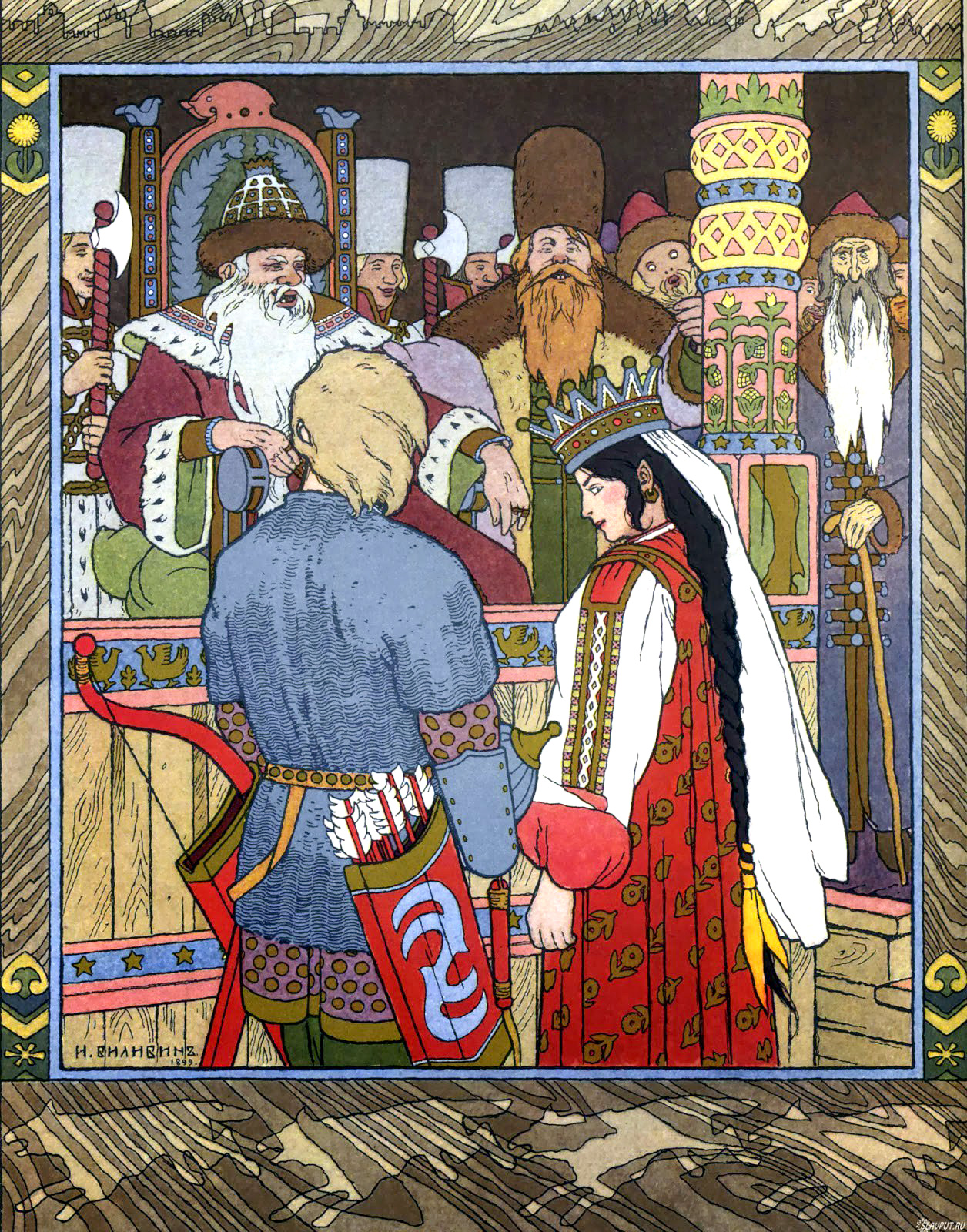 Ivan bilibin The Peasants Lot
