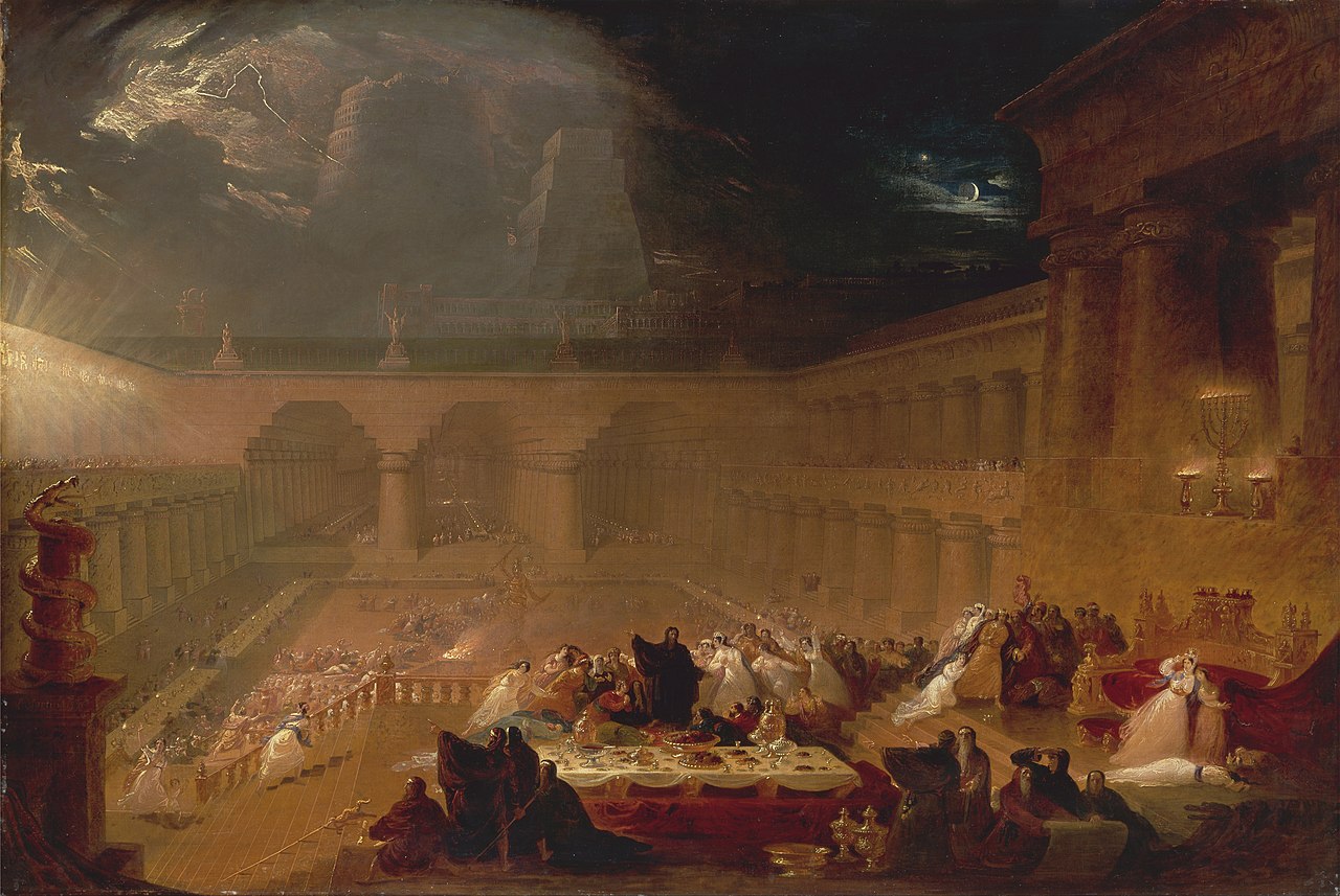 John Martin   Belshazzars Feast   Google Art Project