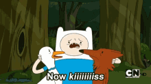 Kiss now kiss