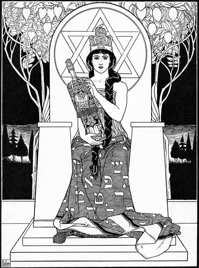 My favorite jewish artist is ephraim moshe lilien 1874 1925 v0 fc6uznisde4c1