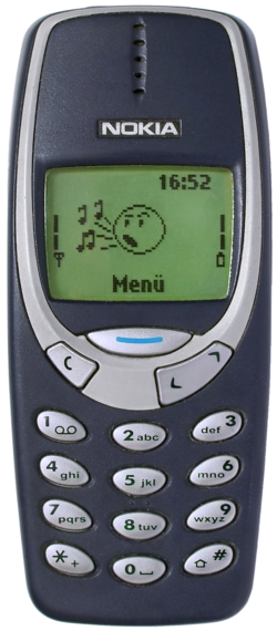 Nokia 3310 Blue R7309170 retouch