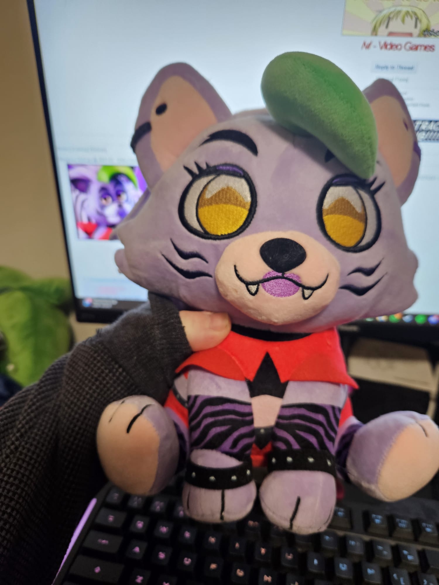 Roxanne wolf plush