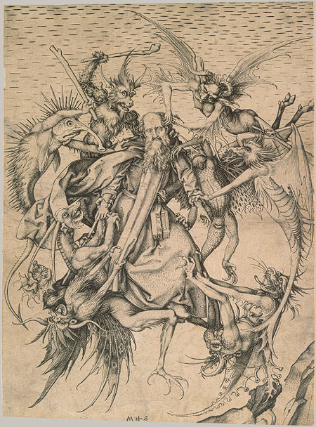 Schongauer saint anthony2