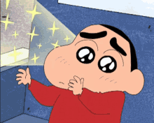 Shin chan longing