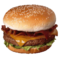 Spinning burger