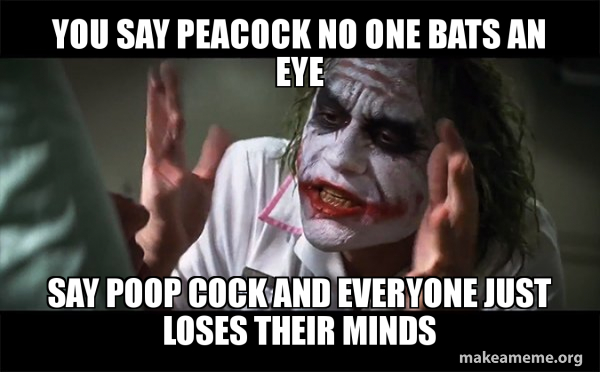 You say peacock 595504ba52