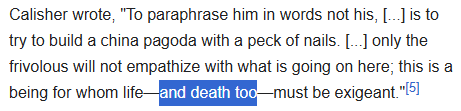 Yukio Mishima paraphrase