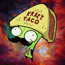 Invader zim taco