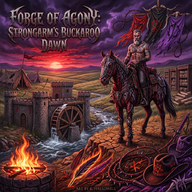 Forge of Agony: Strongarm's Buckaroo Dawn Album Art